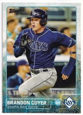 2015 Topps #392 Brandon Guyer Tampa Bays Rays