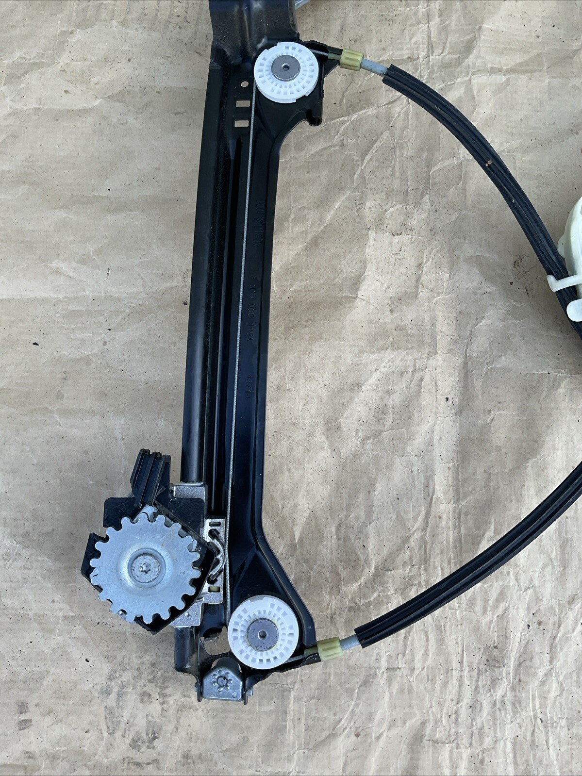 MASERATI QUATTROPORTE REAR LEFT DOOR WINDOW REGULATOR W/ MOTOR OEM 2014-2022 19K