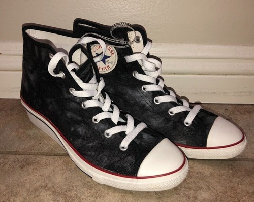 platform tie dye converse