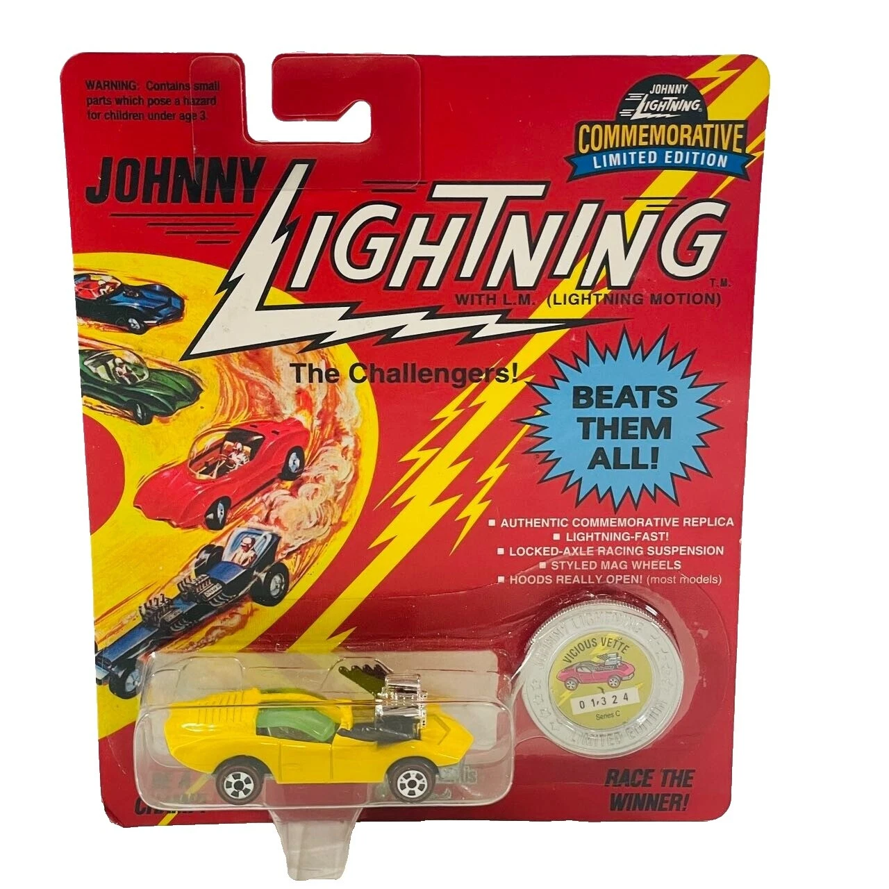 Johnny Lightning 1:64 Scale Diecast Cars, Trucks & Vans
