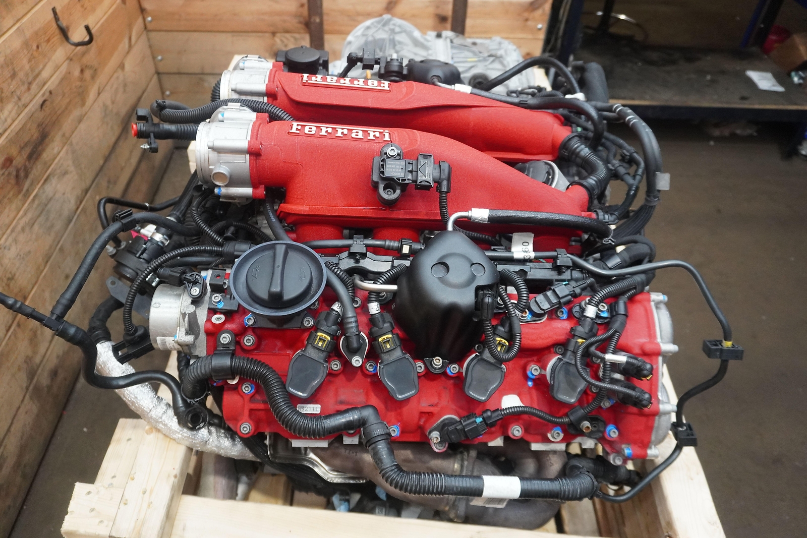 Engine Motor Ferrari California T 3.9L V8 Turbo F154BB 315544 Complete Dropout