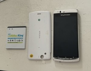 Sony Ericsson Xperia LT18i Display Defekt Teile Spender Platine Kamera Accu Ok