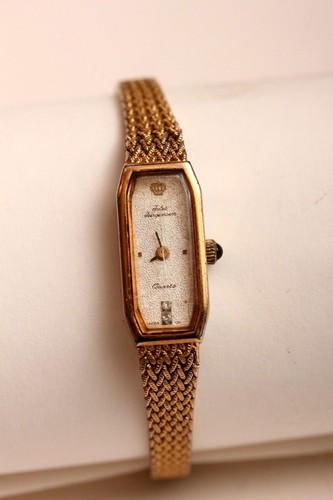 vintage jules jurgensen art deco womans watch ~ #6303 diamonds