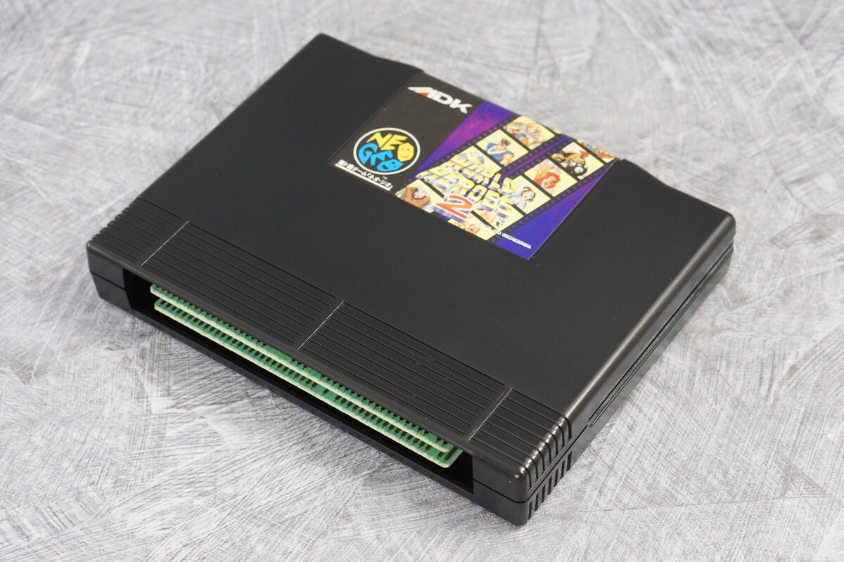 NEO・GEO WORLD HEROES 2 NEO GEO AES FREE SHIPPING SNK Ref 1322