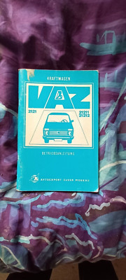 VAZ 2121 LADA NIVA ORIGINAL HANDBUCH IN DEUTSCH