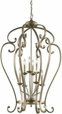 Kichler - 43167SGD - Eight Light Foyer Chandelier