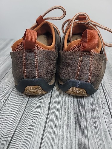 KEEN Brown Leather Trail Shoes SM 1108 Womens 8 Sneakers Lace Up Hiking - Picture 4 of 6