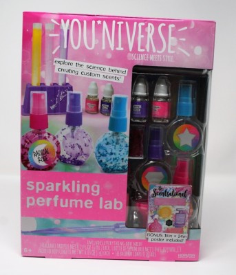 YouNiverse Sparkling Perfume Lab Be Sensational Kids Science Kit Create Scents