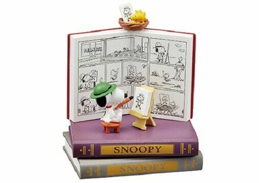 Re-Ment Miniature Peanuts Snoopy Nano Book World Full set of