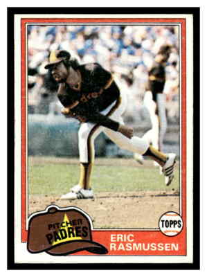 1981 Topps #342 Eric Rasmussen | eBay