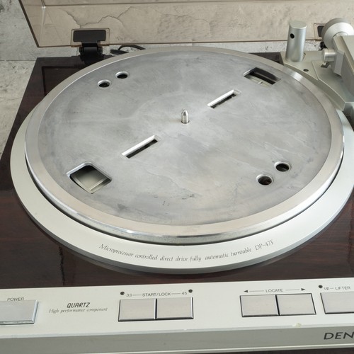 Denon DP-47F Turntable 1985 Fully Automatic Direct Drive - Picture 9 of 13