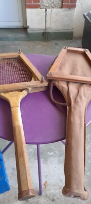raquette de tennis ancienne  ALL PRO  MID CUP d'origine