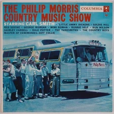 PHILIP MORRIS Country Music Show: Carl Smith COLUMBIA 6-EYE Vinyl LP NM- Super!