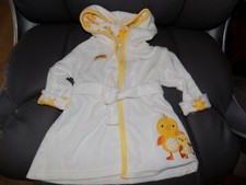 Carter's Duck Hooded Robe Size 0-9 months NEW