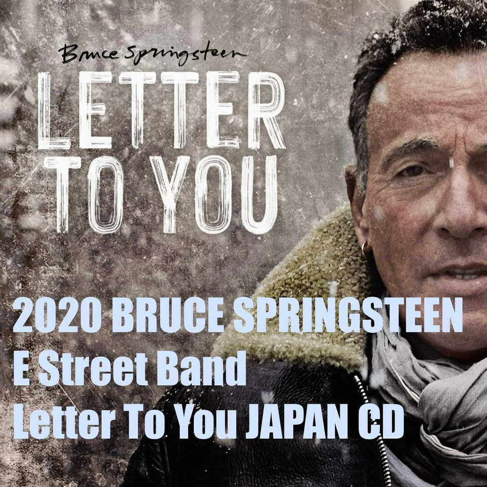 4BT BRUCE SPRINGSTEEN E Street Band Letter To You JAPAN CD - Image 3 of 3