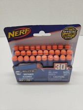 Nerf Darts 30 Pack Refill For Elite Blasters Official N-Strike Elite Darts New
