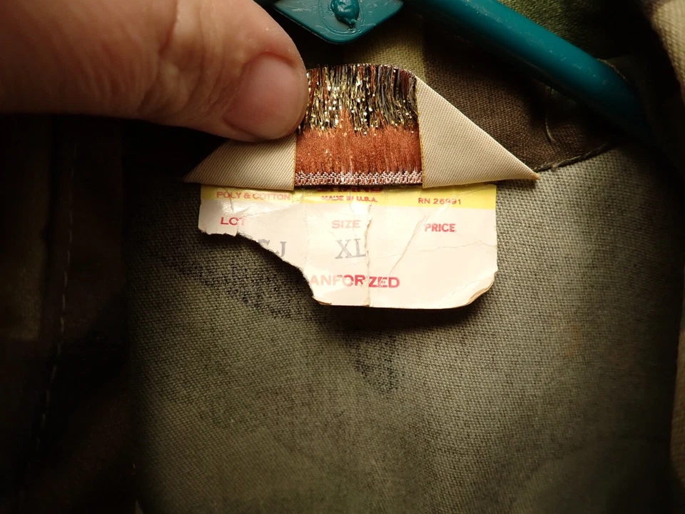 Vintage Cabela's Hunting Shirt XL Men's Woodland Camo Sanforized - Image 3 of 4