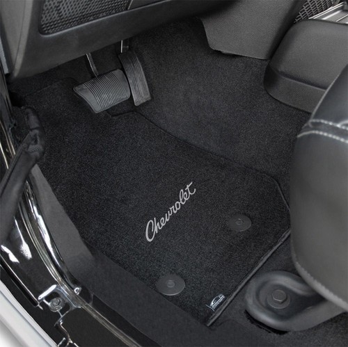 1958-1978 Impala - 4pc Velourtex Carpet Floor Mat Set - Choose Color & Logo - Picture 10 of 12
