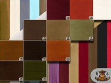 Velvet Suede Cotton Backing Drape Upholstery BELLA Fabric 58" Wide By the Yard
