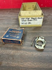 1935-38 Plymouth Desoto Chrysler 6 Cylinder Distributor Breaker Plate Autolite