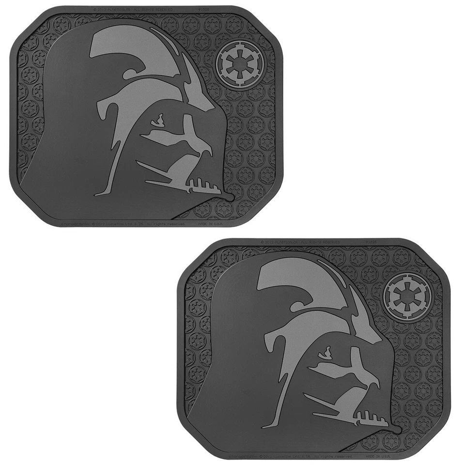Novo 10 peças STAR WARS Darth Vader tapetes de assoalho de carro capas de assento e tampa de volante - Imagem 4 de 4
