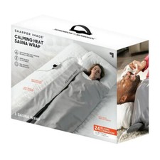 Sharper Image Calming Heat Sauna Wrap, 8 Heat Levels