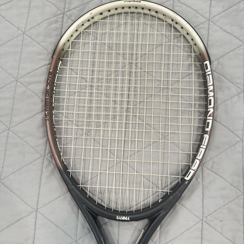 Gamma Power Series Diamond Fiber Tennis Racket Raquet M5.5 Oversize Tension 63 - Picture 21 of 24