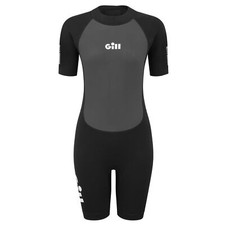 Gill Pursuit Shorty Women's Wetsuit, Black, 10