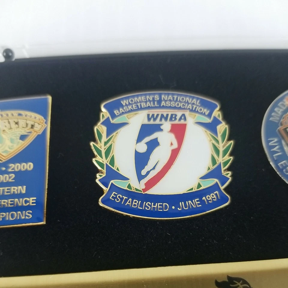 WNBA NY FREEDOM женщин баскетбол 3 коллекционный значок коллекции в футляре - Изображение 3 из 4