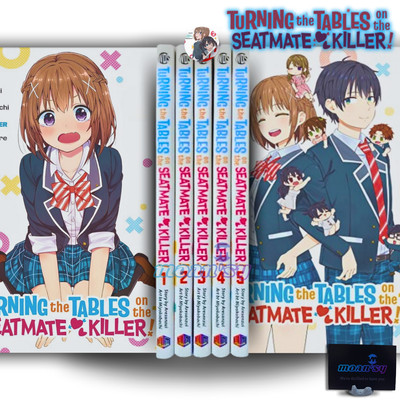 Turning Seatmate Killer Manga English Vol 1-5 Single / Full Set New by Aresanzui
