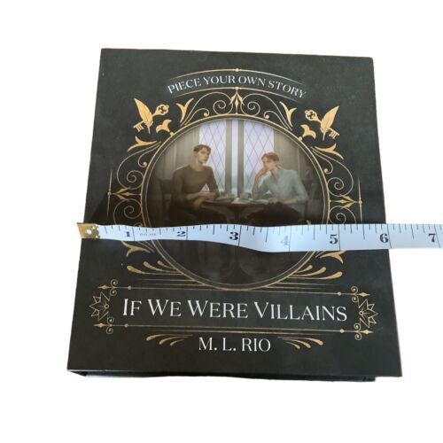 If We Were Villains Puzzle Faux Book Storage Illumicrate  - Picture 1 of 6