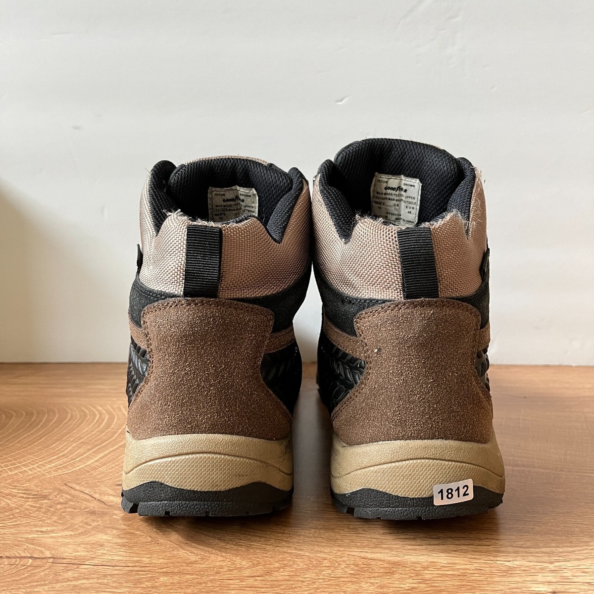 Goodyear Teton Brown Outdoor Hiking Work Boots Men display picture 1