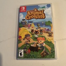 Nintendo Switch Animal Crossing New Horizons OEM Case  Artwork Only NO GAME  