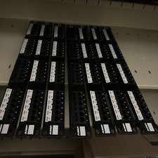 AMP NETCONNECT CAT 5E SYSTEM 406330-1 PATCH PANEL 24 PORT