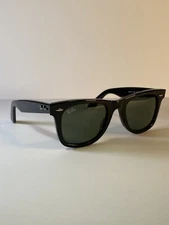 Ray Ban Original Wayfarer Classic Black/Green Sunglasses RB2140 901 50MM
