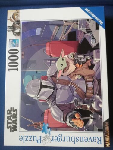 Ravensburger Star Wars The Mandalorian & Child Jigsaw Puzzle 1000pc new unpacked - Picture 3 of 4