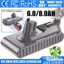 25.2V 8.0Ah For Dyson V11 Replacement Battery SV15 Click-in Type Vacuum Cleaner