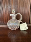 fenton opalescent hobnail glass Pink Bottle
