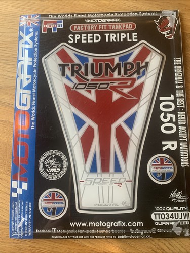 Triumph Speed Triple 1050 R 2016 17 18 Motorcycle Tank Pad Paint Protector decal
