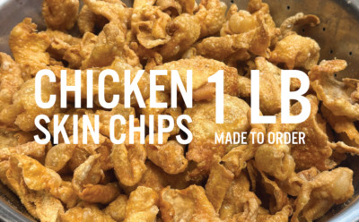 Crispy Chicken Skin   1 lb | Made to Order by Red Chicken Thai