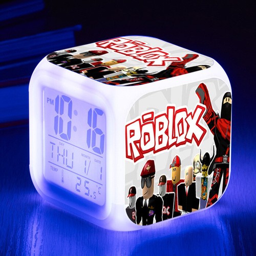 SALE Cartoon Alarm Clock 7 Color Changing Night Light Alarm Clock Kids Toy Gift - Picture 35 of 48