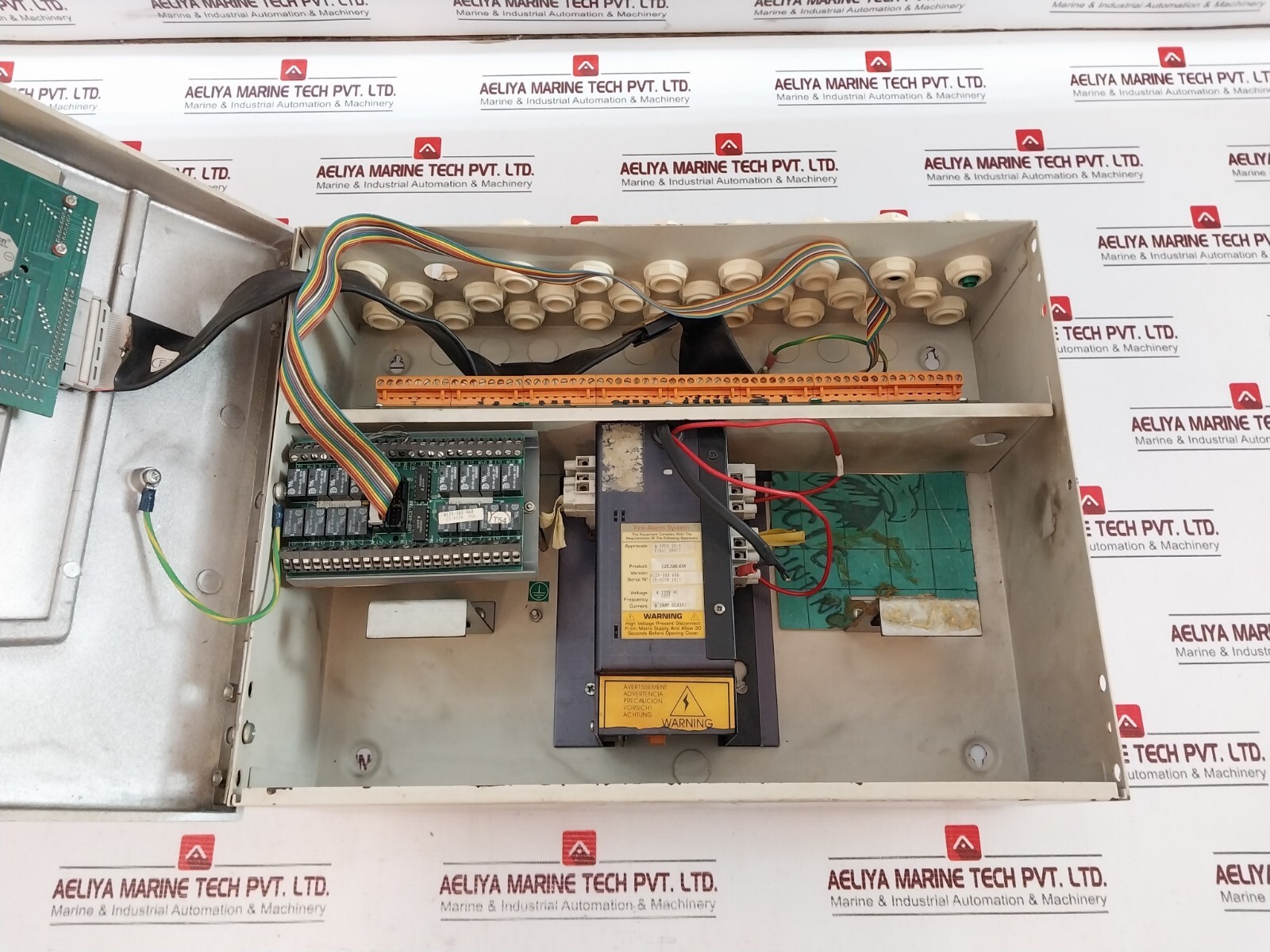 Minerva Marine T1016 Fire Alarm Control Panel W 230V AC