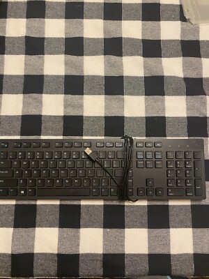 (Used) (1) KB216-BK-US - Dell 1293 Wired Keyboard - KB216p