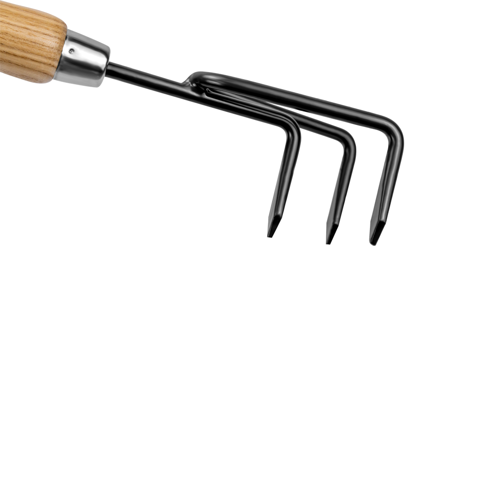 Berry&Bird Hand Cultivator Handheld Triple Claw Hand Rake Garden