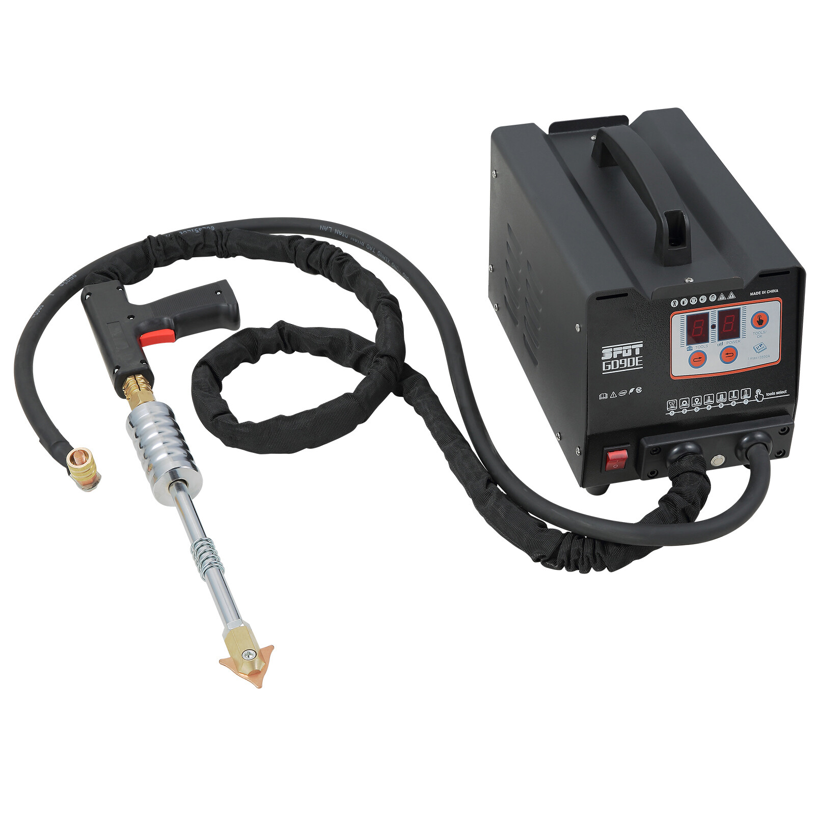 Multispot Auto Tech Vehicle Panel Spot Puller Dent Repair G90E 110V Multispot Dent Repair 3KW