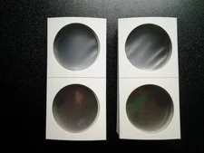 New 2x2 Large Dollar Morgan Peace Size Cardboard Coin Holders Flips Qty of 100
