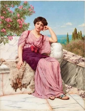 Art Giclee Printed Oil Painting John William -  Sweet Dreams Home Decor