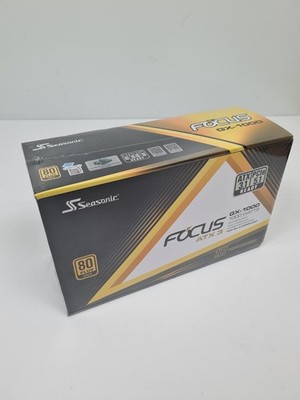 Seasonic Netzteil FOCUS GX 1000 ATX 3.1 full-modular 1000W 80+ Gold weiß