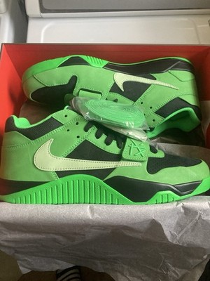 Jordan CJ1 T-Rexx Travis Scott Green Pack Size 13 (Fast Ship)
