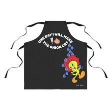 Funny Chef Apron, Cooking Gift, Kitchen of Tweety - Foodie Accessory
